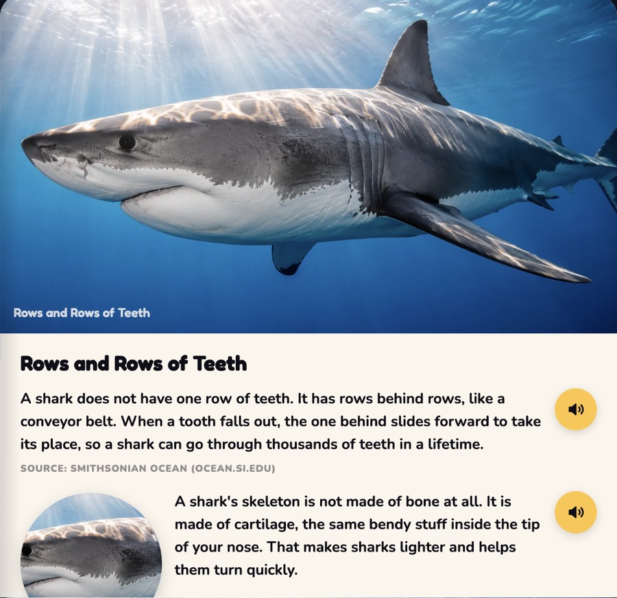 Kidspedia picture book: real nature photos with every fact read aloud by a calm voice