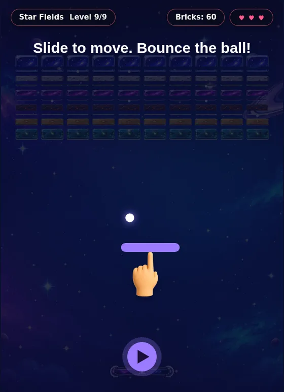 Star Fields — the same game, a new unlocked space world