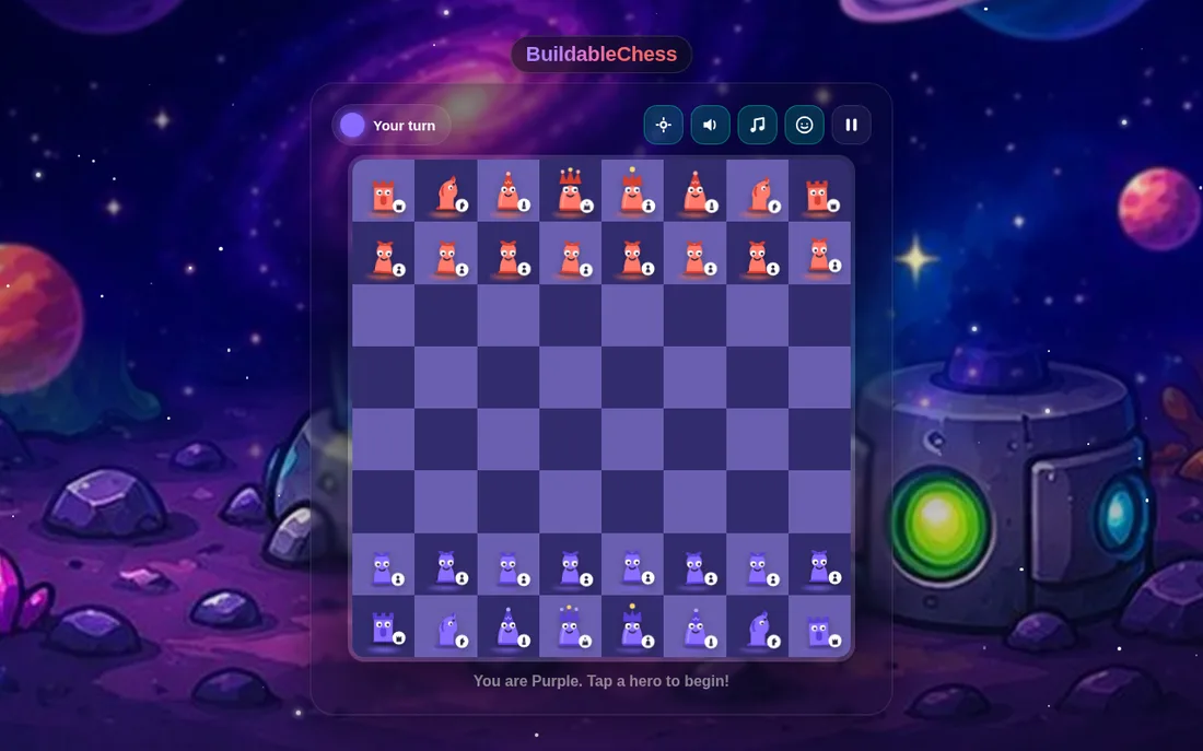 Chess gameplay screenshot